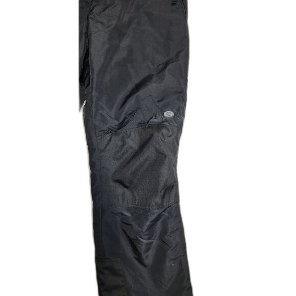 Slalom Black Lined Ski Pants Size L - Picture 7 of 8